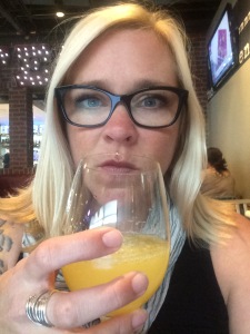 I have a thing I do on Facebook, Selfies at the Airport Drinking Wine. This is my Guess Which Airline Just Delayed My Flight to the Point Where I am Now Going to Miss My Connection and be Stuck in Denver for 7 Hours, Getting Home After Midnight Go Ahead and Just Guess edition.